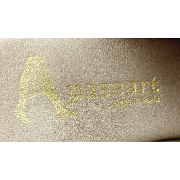 Anthropologie Paseart Tan Cross Band‎ Suede Espadrilles - Size 38 - Picture 2 of 7